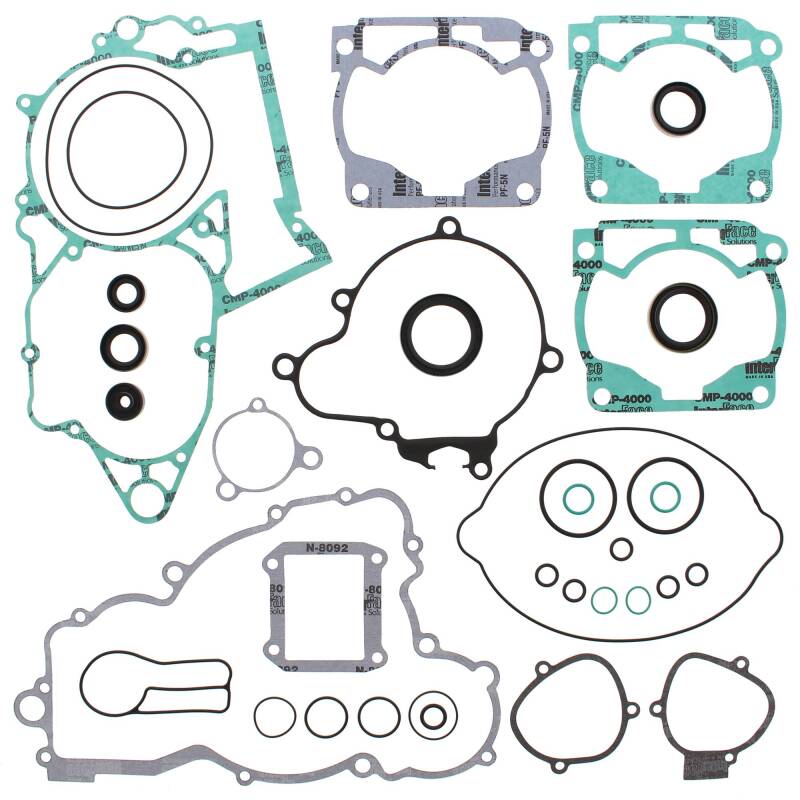 Vertex Pistons Vertex Gaskets 08-16 KTM XC 250 Complete Gasket Kit w/ Oil Seals