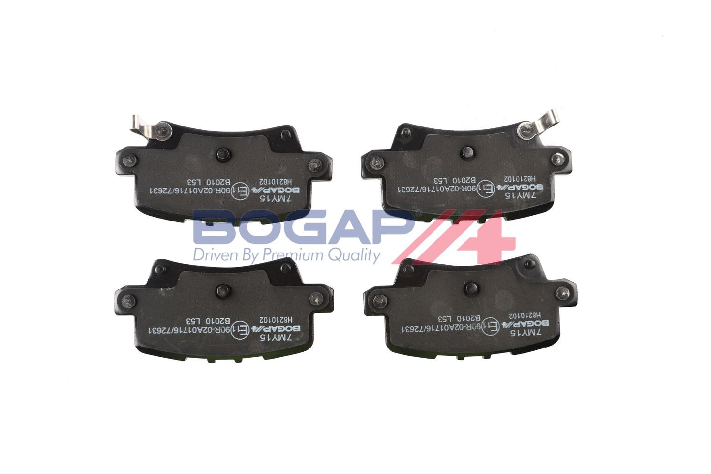 BOGAP H8210102 Brake Pad Set, Disc Brake | ML Performance Car Parts