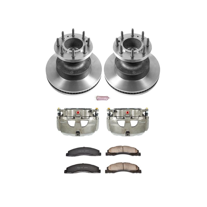 PowerStop Power Stop 08-19 Ford E-450 Super Duty Front Autospecialty Kit w/Cals