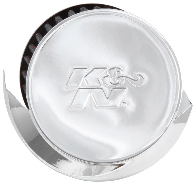 K&N Engineering K&N 1in Flange L x 3in OD x 2.5in Height Clamp On Crankcase Vent Filter