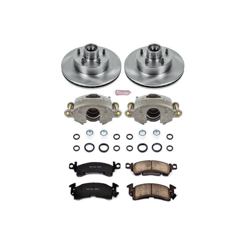 PowerStop Power Stop 1975 Buick Apollo Front Autospecialty Brake Kit w/Calipers