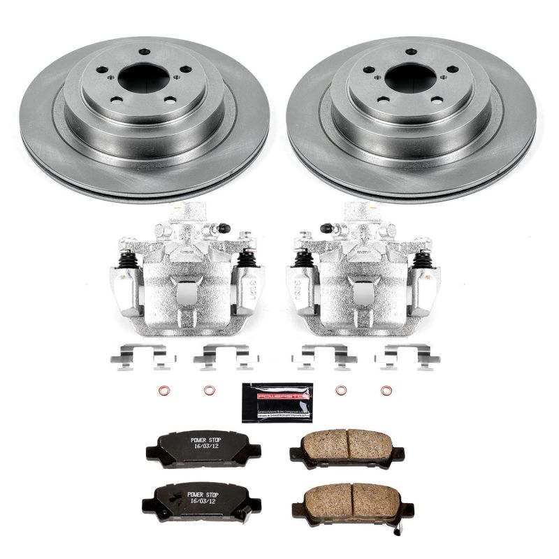 PowerStop Power Stop 05-09 Subaru Legacy Rear Autospecialty Brake Kit w/Calipers