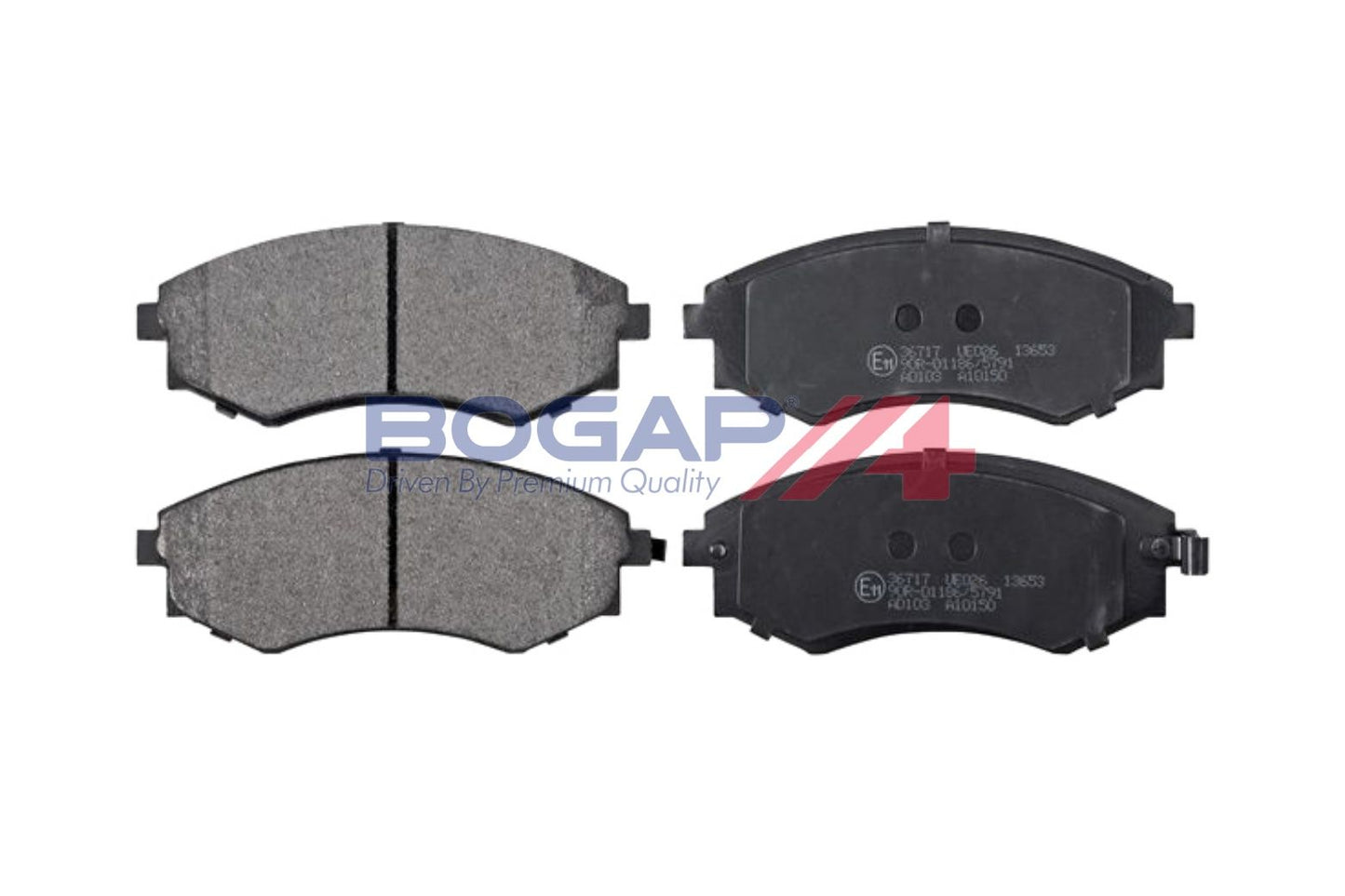 BOGAP Y8210281 Brake Pad Set, Disc Brake | ML Performance Car Parts