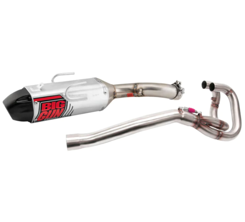 Big Gun 08-10 Polaris Outlaw 450 MXR EXO Aluminum Full System Exhaust