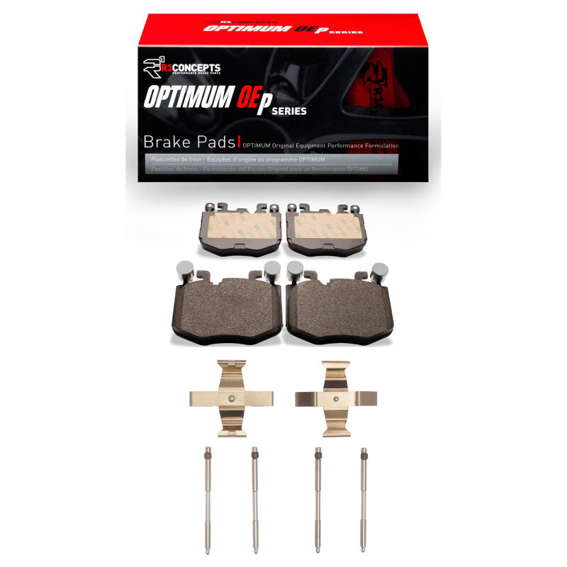 R1 Concepts R1 2022-2025 BMW 330e Front R1 Optimum OE Pads & Hardware Kit