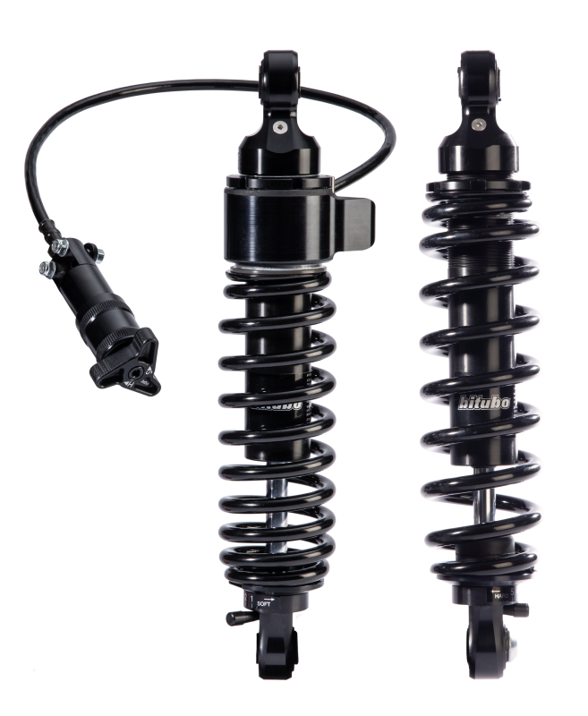 Bitubo Suspension Bitubo WME2 Twinshocks Adjustable: Single Hydraulic Spring Preload, Reb., Length 326mm, Dk Edition
