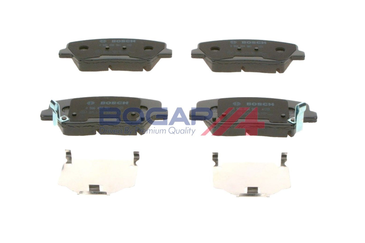 BOGAP Y8210243 Brake Pad Set, Disc Brake