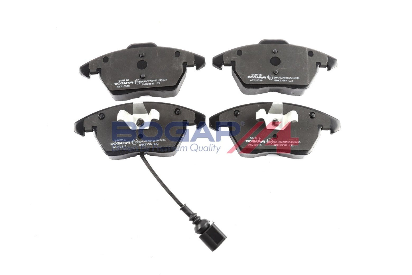 BOGAP A8210318 Brake Pad Set, Disc Brake | ML Performance Car Parts