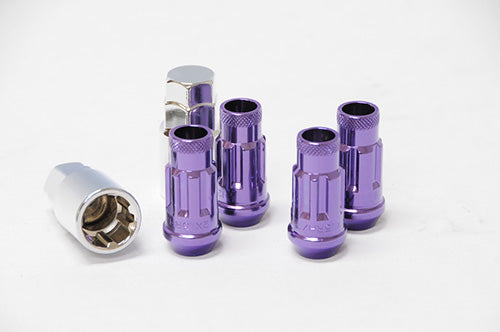 MUTEKI 32901L LUG NUTS KIT SR48 LOCK SET 12X1.25 48MM PURPLE