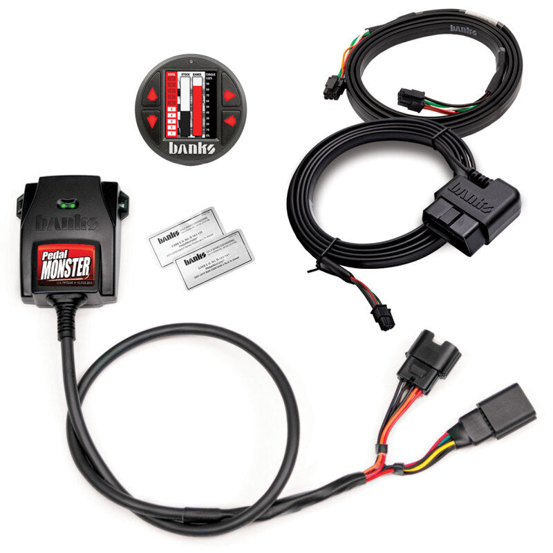 Banks Power Pedal Monster Kit Molex MX64 6 Way w/iDash Pro 07-19 RAM 2500/3500 and 11-20 FORD 6.7L