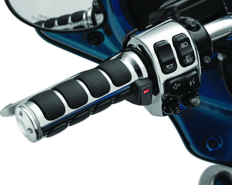 Kuryakyn Heated ISO Grips Dual Cable Chrome