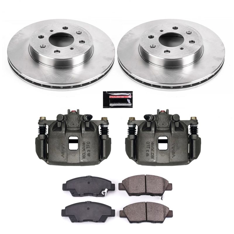 PowerStop Power Stop 15-19 Honda Fit Front Autospecialty Brake Kit w/Calipers