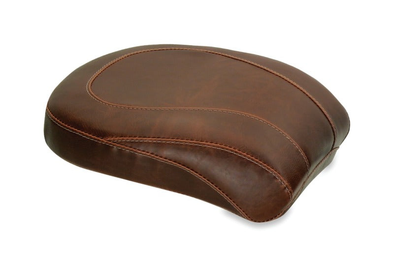 Mustang Motorcycle Mustang 00-15 Harley Softail Standard Rear Tire Wide Tripper Passenger Seat - Distressed Brown