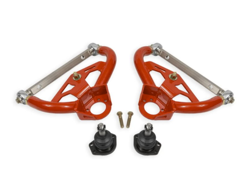 BMR Suspension BMR 78-87 GM G-Body Adjustable Upper A-Arms Standard Ball Joint - Red
