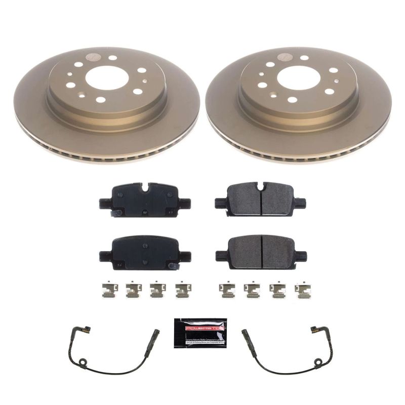 PowerStop Power Stop 2019 Chevrolet Silverado 1500 Rear Z17 Evolution Geomet Coated Brake Kit