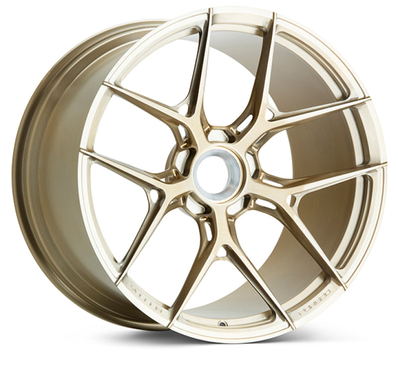 Vossen Forged S21-01 - 21x10.5 - 5x132 - ET22 - 66.5 - Brushed Patina Gold Wheel - BMW M5 G9x Fitmen