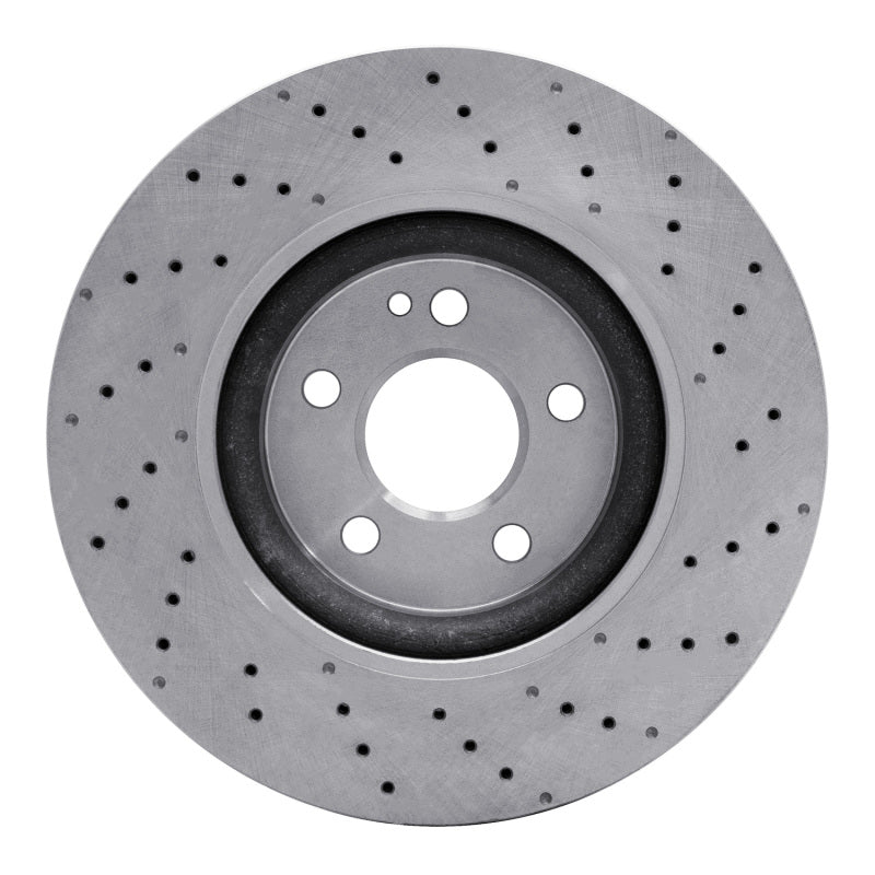 DFC 14-20 Infiniti QX30 Front Drilled Brake Rotor