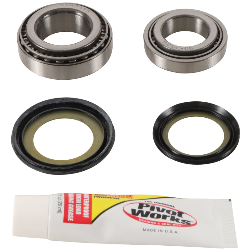 Pivot Works 10-22 Kawasaki KLX110 Steering Stem Bearing Kit