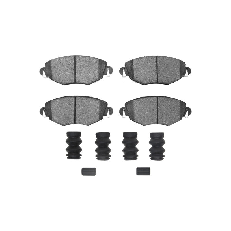R1 Concepts R1 01-08 Jaguar X-Type Front Euro Ceramic Brake Pads and Hardware Kit