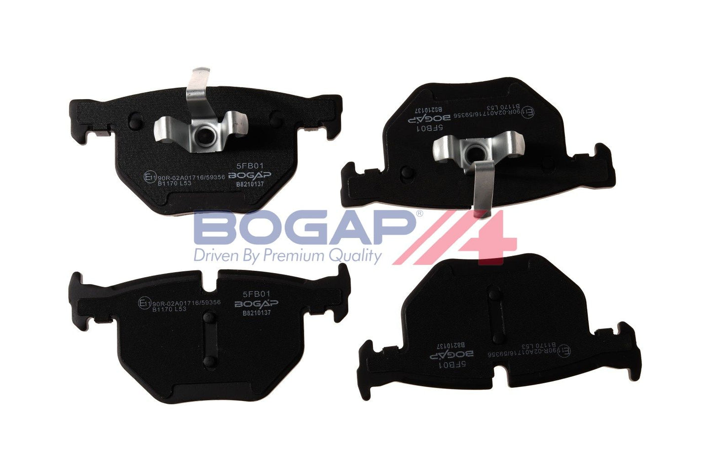 BOGAP B8210137 Brake Pad Set, Disc Brake | ML Performance Car Parts