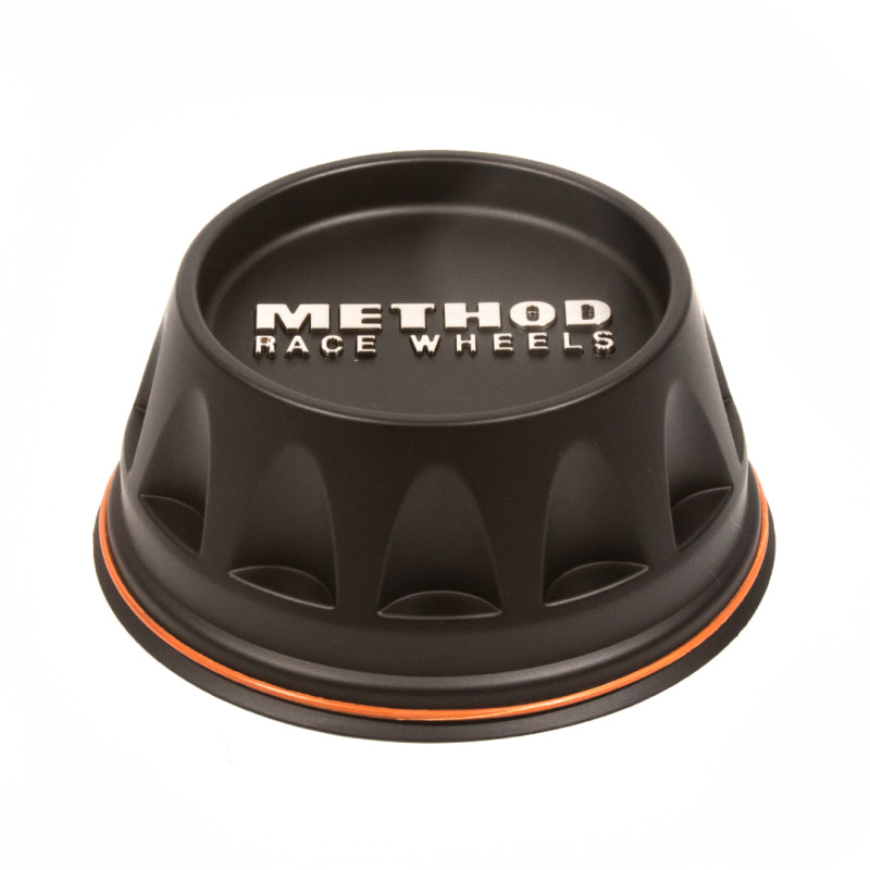 Method Wheels Method Cap S128 - 132mm - Black - Push Thru