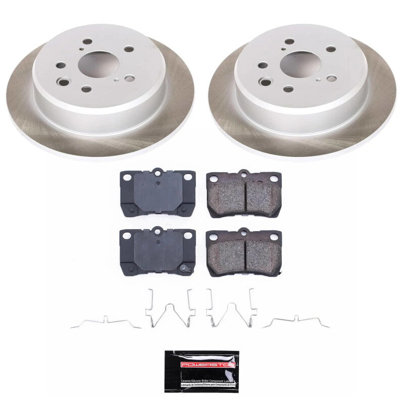 PowerStop Power Stop 06-13 Lexus IS250 Rear Semi-Coated Rotor Kit