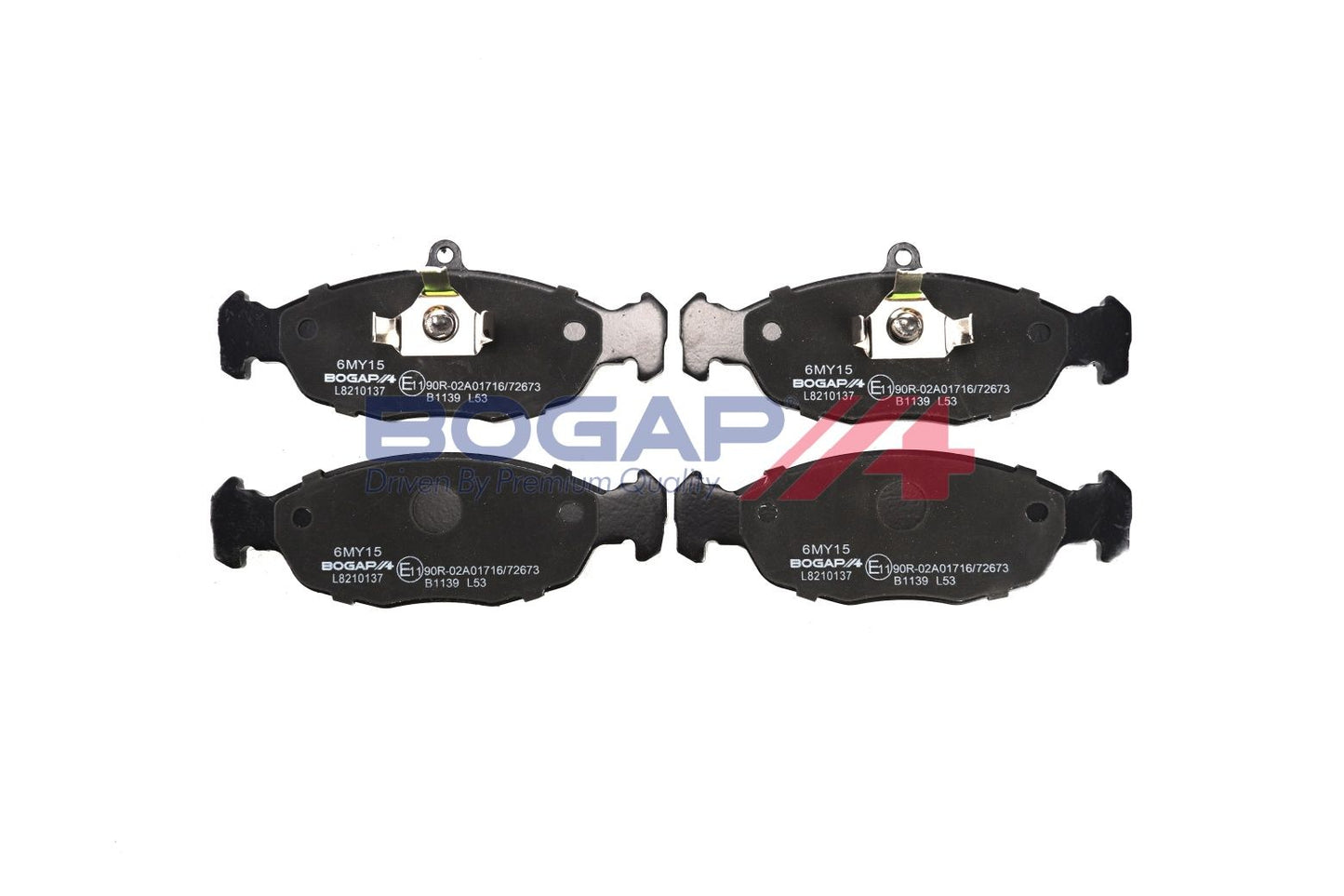 BOGAP L8210137 Brake Pad Set, Disc Brake | ML Performance Car Parts