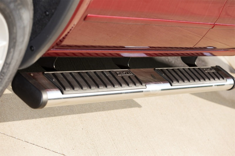 Dee Zee 99-23 Chevrolet/GMC/Dodge/Ford Full Size Truck Tubes - 6In Oval - Stainless Steel (ExtCab)