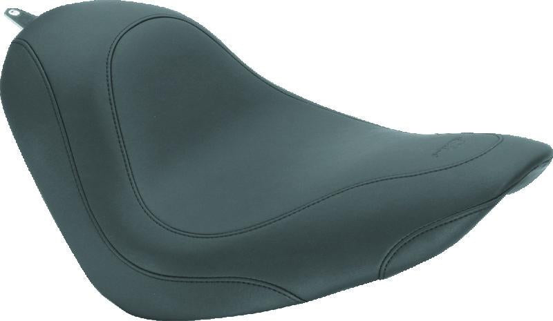 Mustang Motorcycle Mustang 06-17 Harley Softail Wide Tire (200mm) Wide Tripper Solo Seat - Black