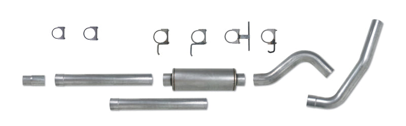 Diamond Eye Performance Diamond Eye KIT 4in Catback Single AL: 94-97 FORD 7.3L F250/F350 PWRSTROKE