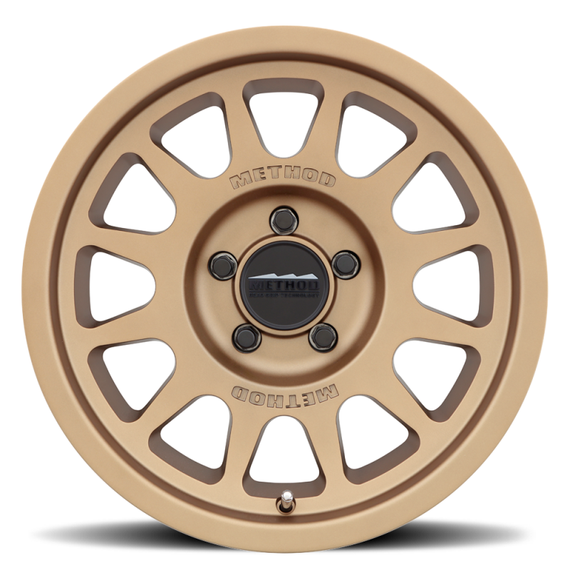 Method Wheels Method MR703 17x8.5 +25mm Offset 5x5 71.5mm CB Method Bronze Wheel