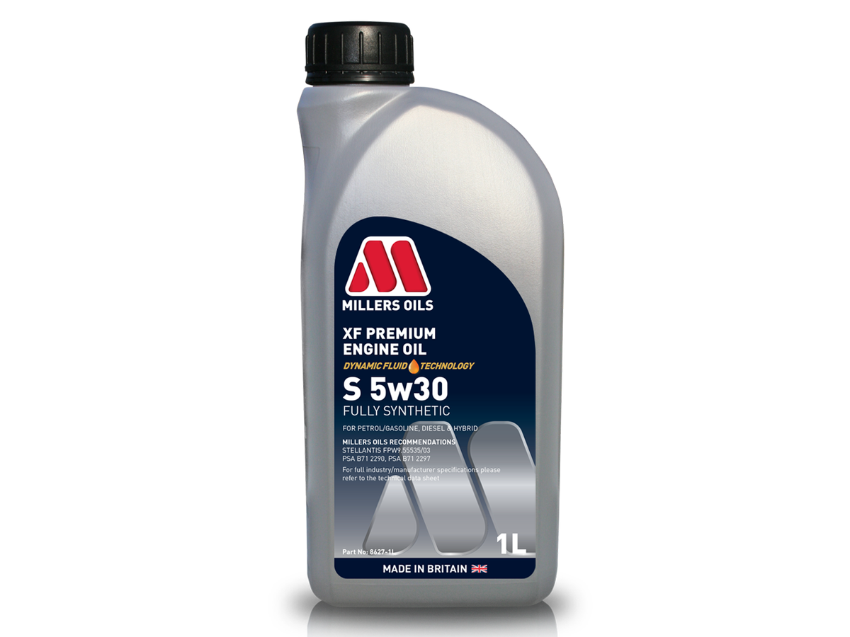 Millers Oils 8627 XF Premium S 5w30 Fully Synthetic Engine Oil