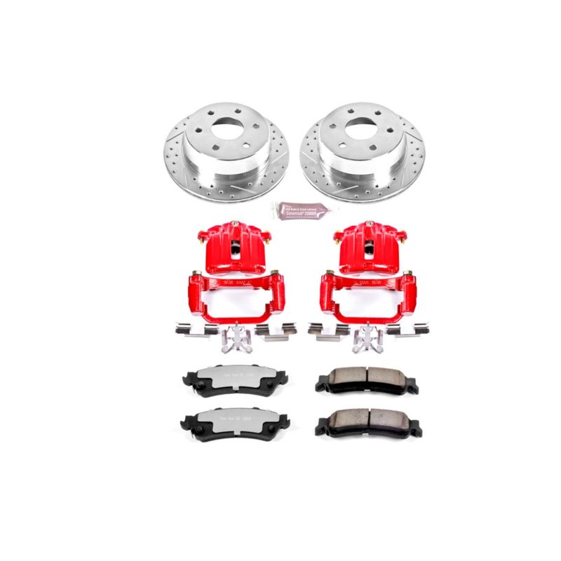 PowerStop Power Stop 03-06 Chevrolet Silverado 1500 Rear Z36 Truck & Tow Brake Kit w/Calipers