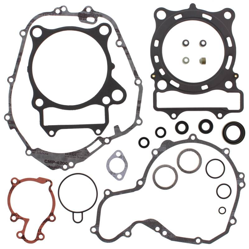 Vertex Pistons Vertex Gaskets 03-04 Polaris Predator 500 Complete Gasket Kit w/ Oil Seals