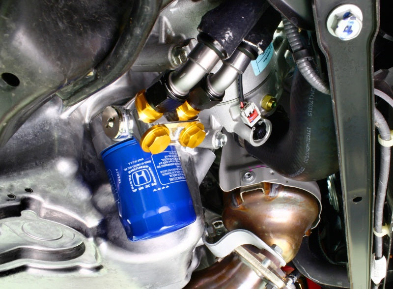 Perrin Performance PERRIN 17-21 Honda Civic Type R Oil Cooler Kit