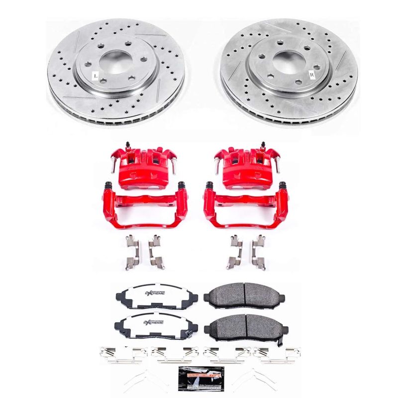 PowerStop Power Stop 2019 Nissan Frontier Front Z36 Truck & Tow Brake Kit w/Calipers