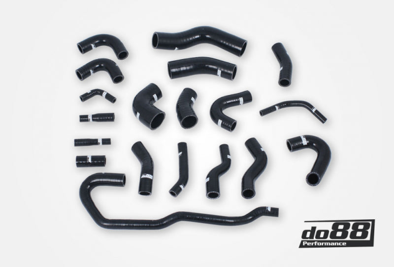 do88 02-04 Audi RS6 4.2L BiTurbo (C5) Coolant Hoses - Black
