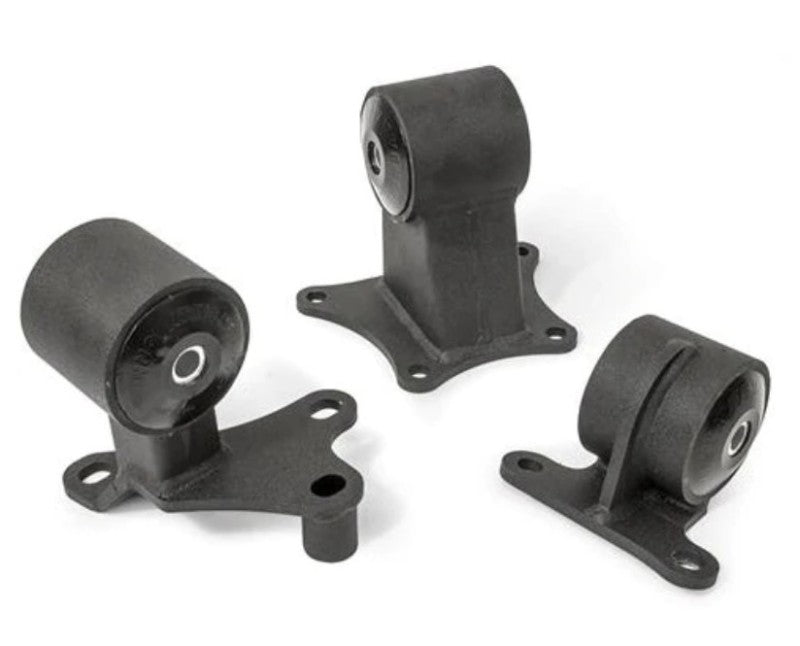Innovative Mounts Innovative 90-93 Accord F-Series Black Steel Mounts 95A Bushings (Auto to Manual)