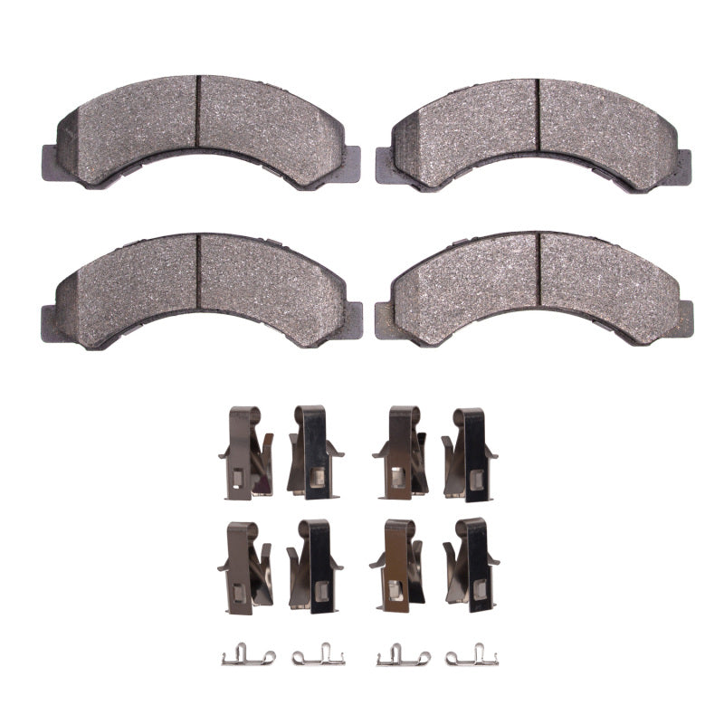 R1 Concepts R1 1998-2024 Chevrolet LCF3500 Gas Front/Rear Performance Off-Road/Tow Brake Pads & Hardware Kit
