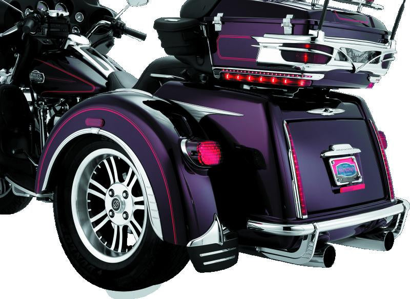 Kuryakyn Rear Bumper Accents For Trikes Chrome