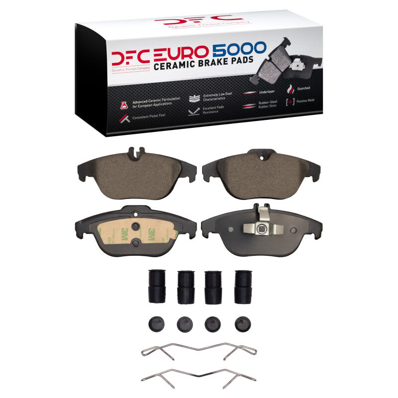 DFC 08-17 Mercedes-Benz C200 (Mexico) Rear Euro 5000 Ceramic Brake Pads and Hardware Kit