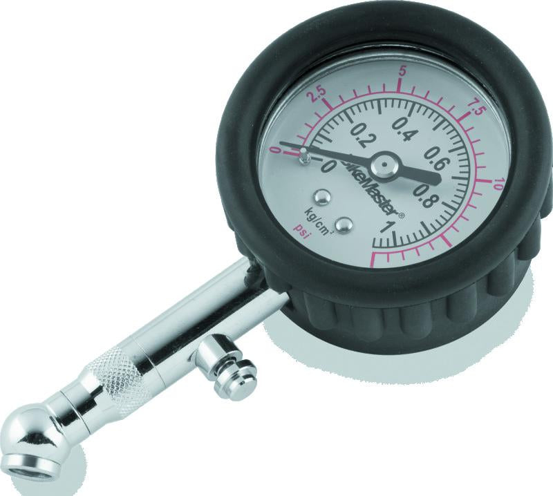 BikeMaster Tire Pres Gauge 15 PSI