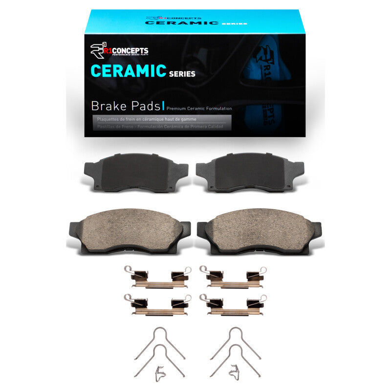 R1 Concepts R1 1991-1991 Toyota MR2 Front R1 Ceramic Pads & Hardware Kit