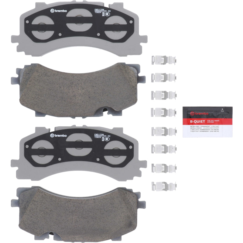 Brembo OE Brembo 20-22 Audi A8 Quattro/SQ8/SQ7/S6/S7 Sportback/S8 Front NAO Brake Pad
