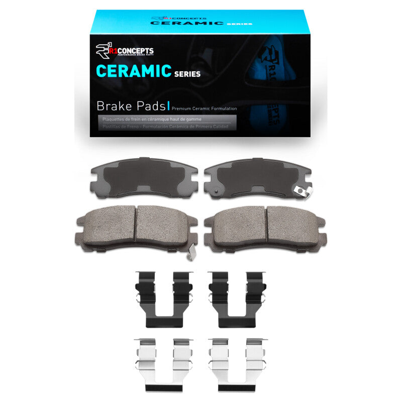 R1 Concepts R1 1992-2012 Chrysler Sebring Rear R1 Ceramic Pads & Hardware Kit