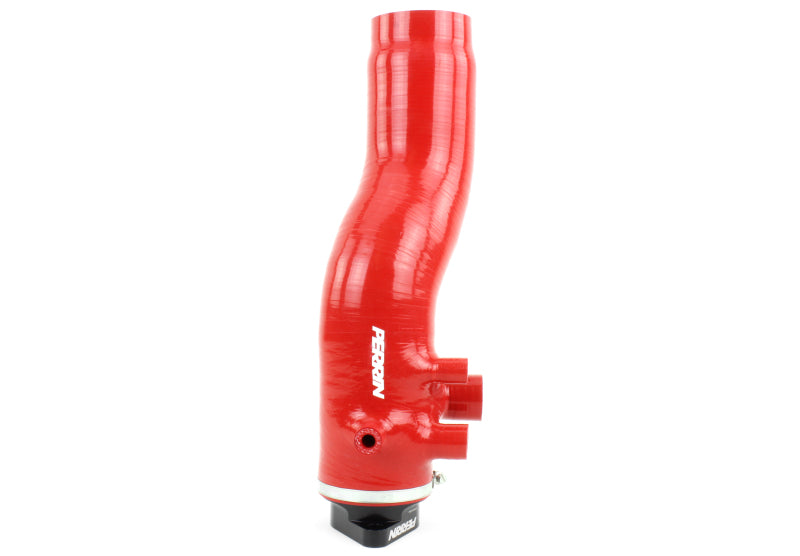 Perrin Performance PERRIN 15-21 Subaru WRX / 14-18 Forester XT Turbo Inlet Hose 3in. w/ Turbo Adapter Flange - Red