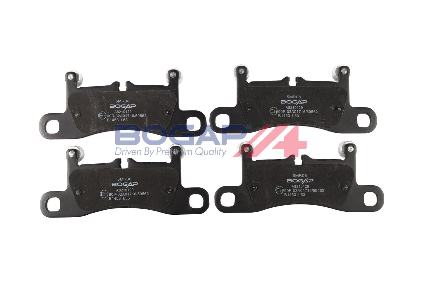 BOGAP A8210129 Brake Pad Set, Disc Brake