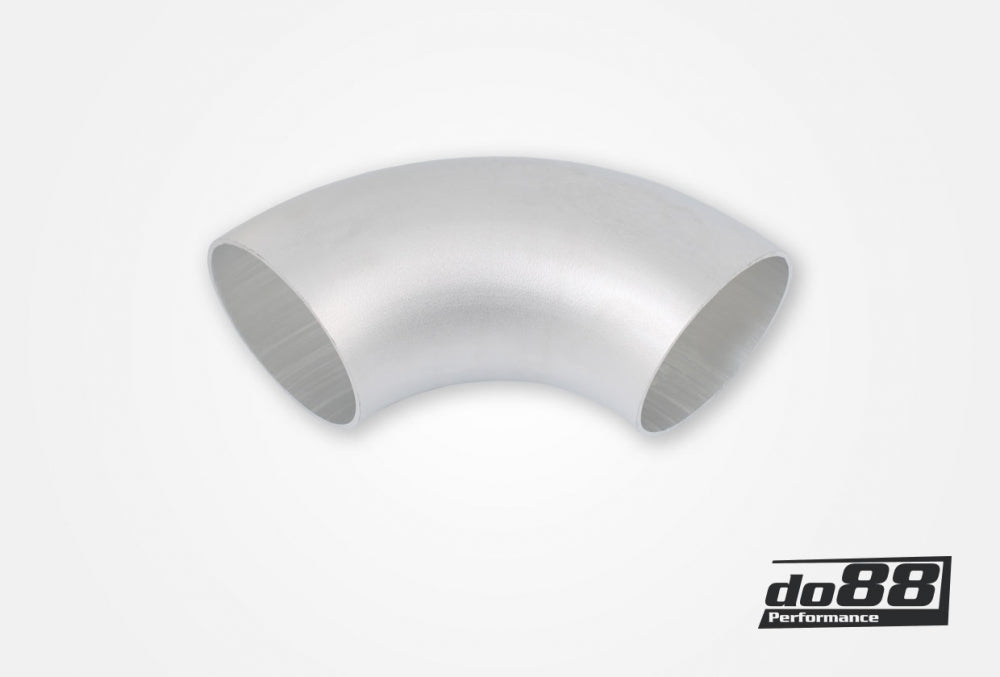 DO88 A3B90G100-L Aluminum pipe 90° 100x3 mm, long radius