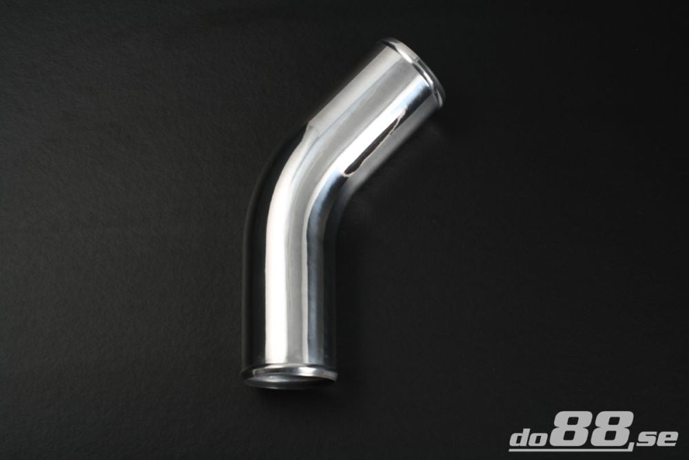 DO88 AB45G89 Aluminium pipe 45 degree 3,5'' (89mm)