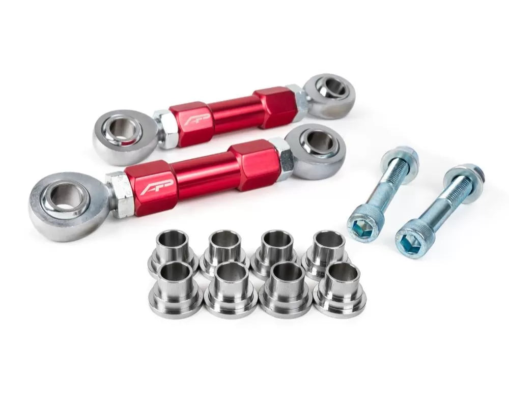 Agency Power AP-BRP-X3-210-RD Rear Adjustable Sway Bar Links Red Can-Am Maverick X3 RS DS RC Turbo